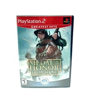Medal of Honor: Frontline (Sony PlayStation 2, 2002) Greatest Hits New Sealed